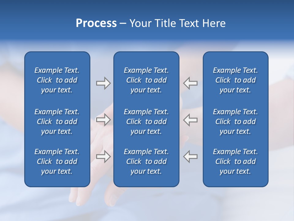 Mid Adult Clinic Holding PowerPoint Template