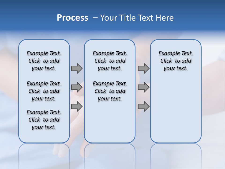 Mid Adult Clinic Holding PowerPoint Template