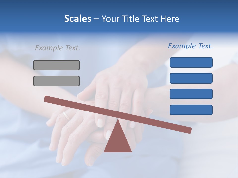 Mid Adult Clinic Holding PowerPoint Template