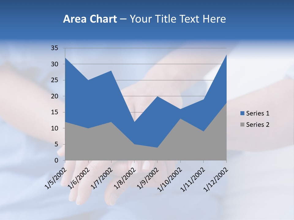 Mid Adult Clinic Holding PowerPoint Template