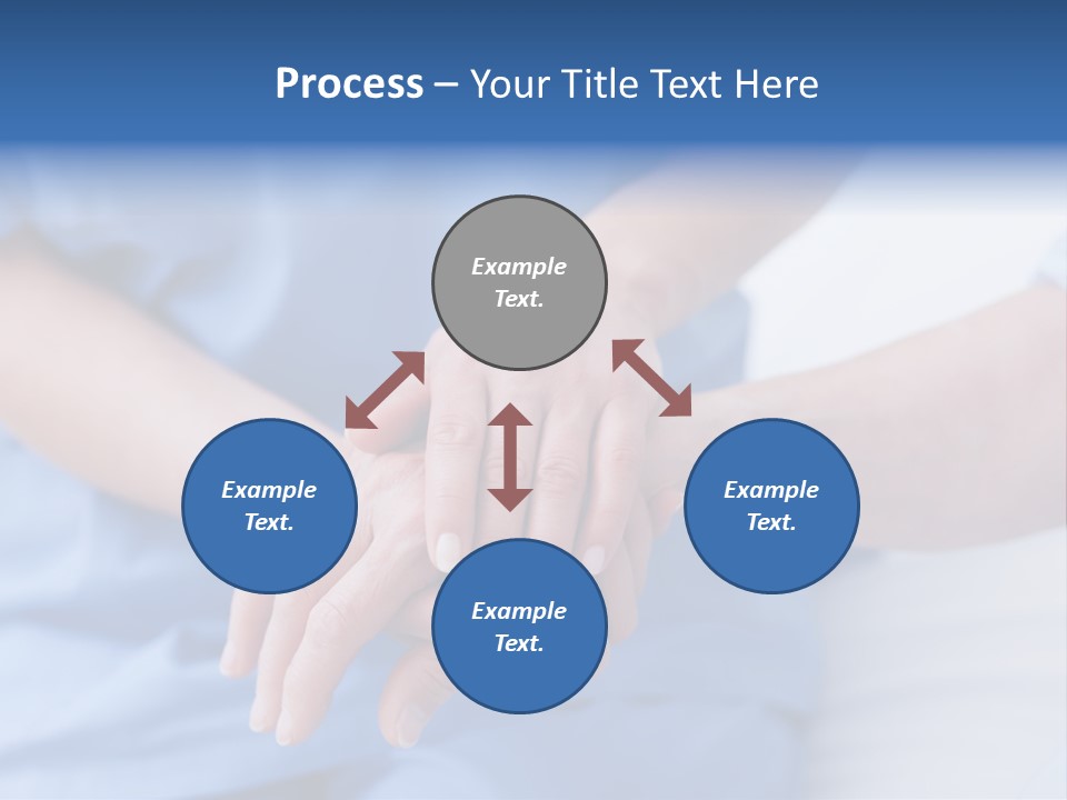 Mid Adult Clinic Holding PowerPoint Template