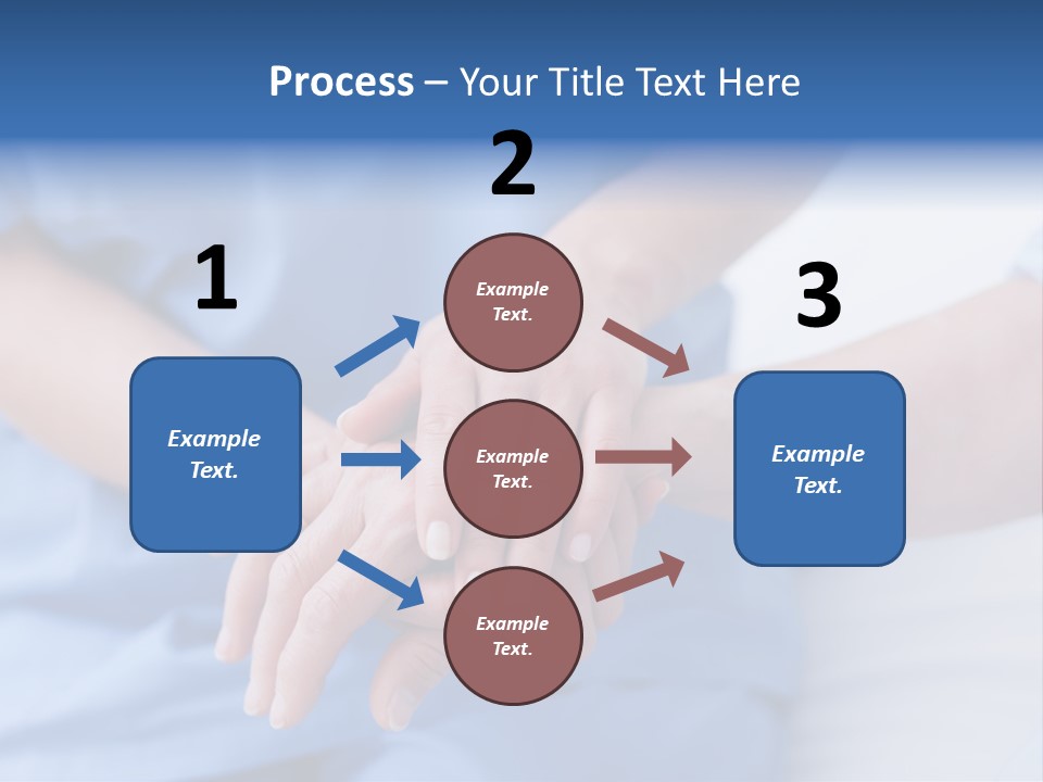 Mid Adult Clinic Holding PowerPoint Template