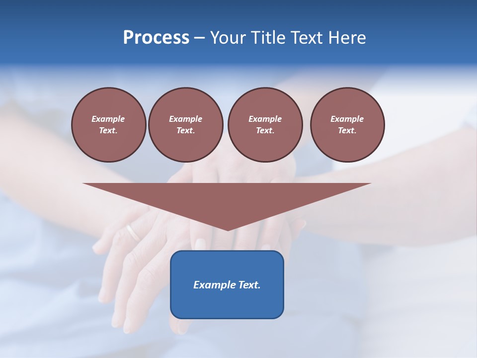 Mid Adult Clinic Holding PowerPoint Template