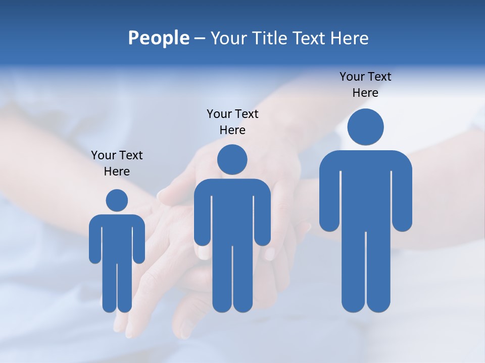 Mid Adult Clinic Holding PowerPoint Template