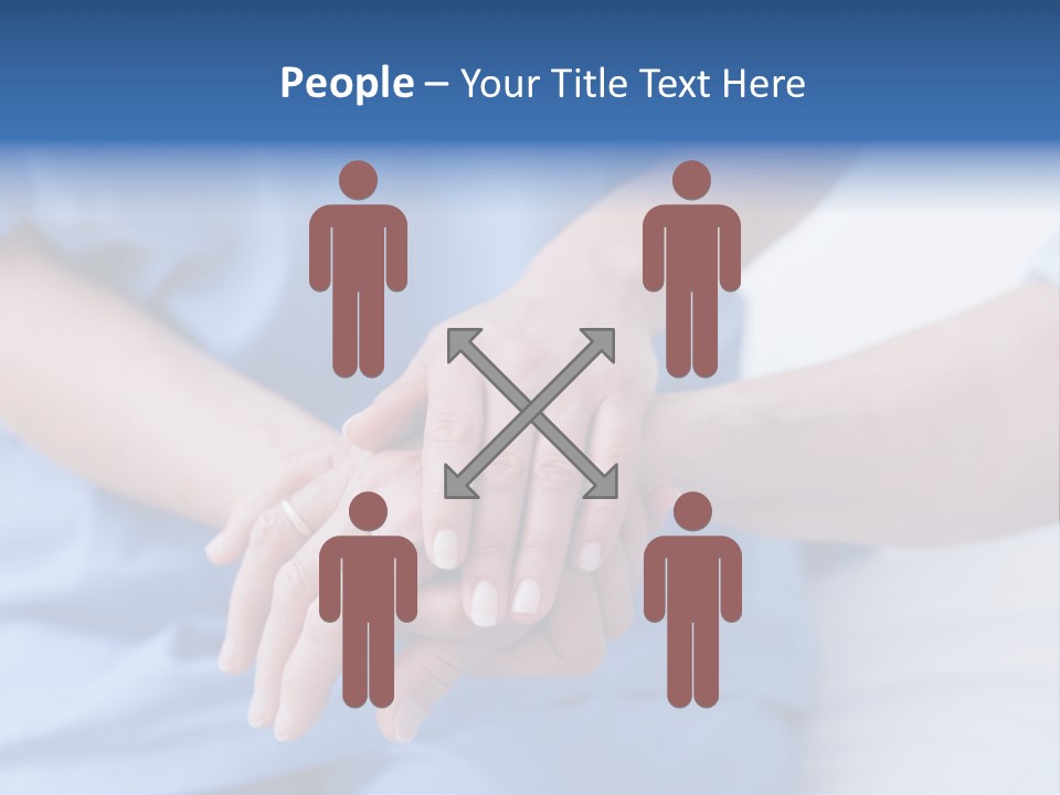 Mid Adult Clinic Holding PowerPoint Template