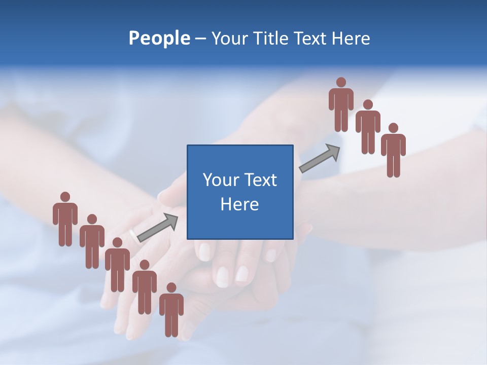 Mid Adult Clinic Holding PowerPoint Template