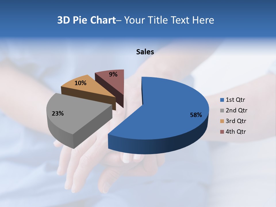 Mid Adult Clinic Holding PowerPoint Template