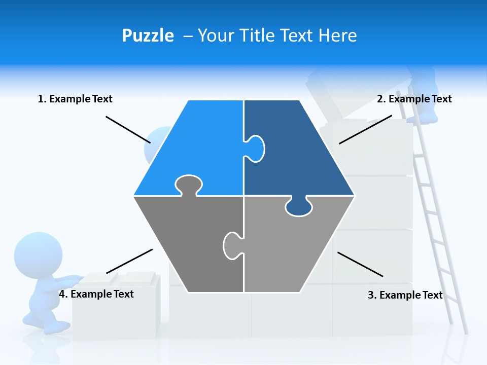 Human Structure Characters PowerPoint Template