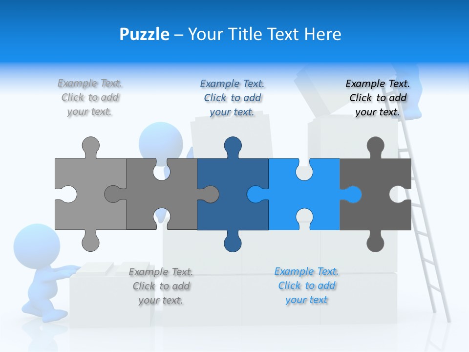 Human Structure Characters PowerPoint Template