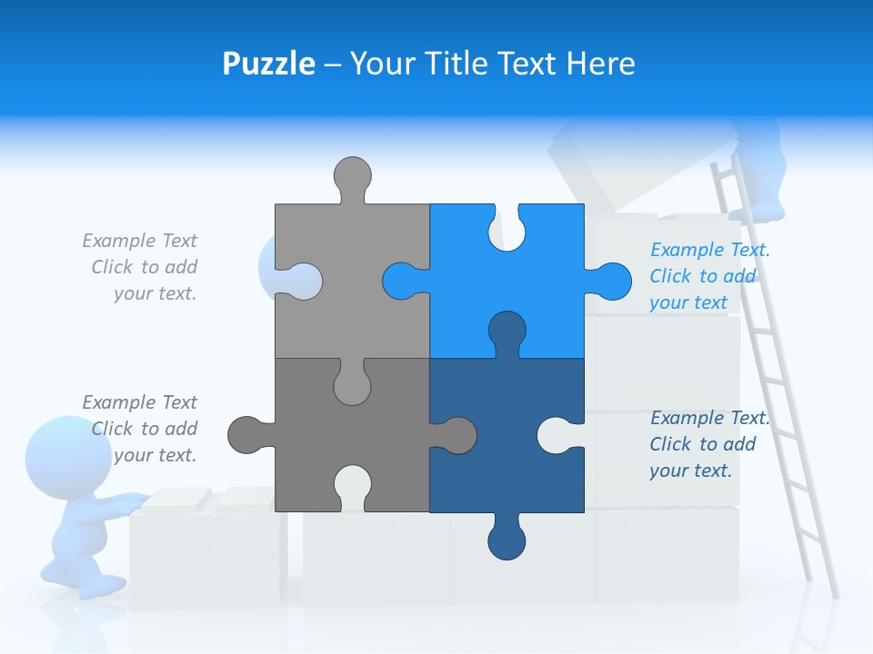 Human Structure Characters PowerPoint Template
