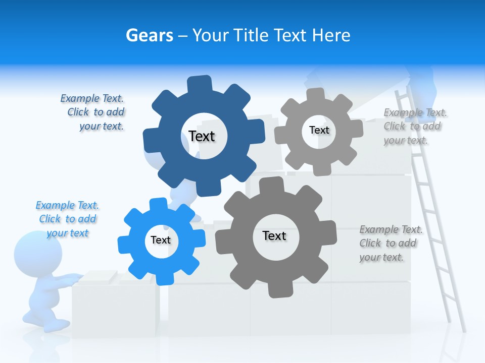 Human Structure Characters PowerPoint Template