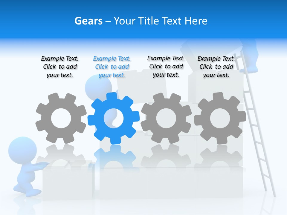 Human Structure Characters PowerPoint Template
