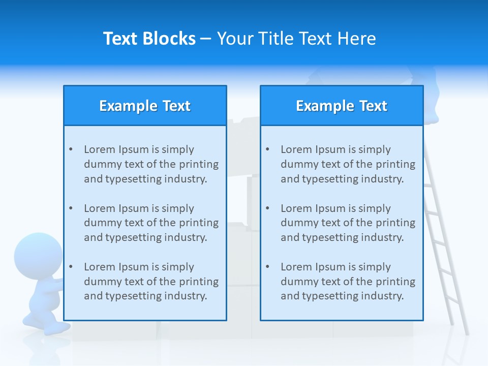 Human Structure Characters PowerPoint Template