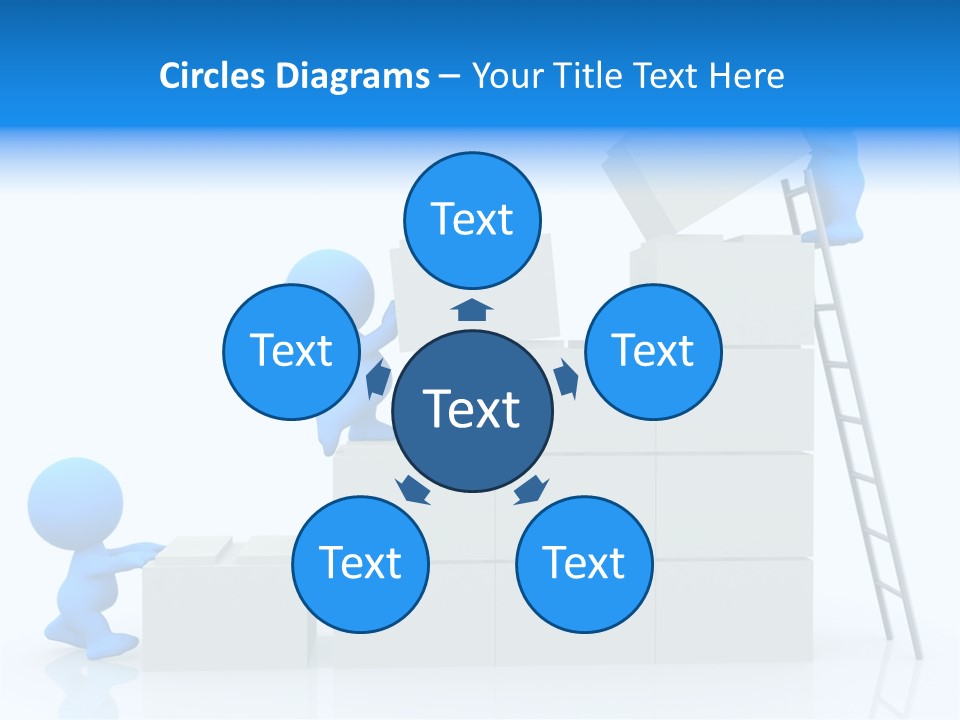 Human Structure Characters PowerPoint Template