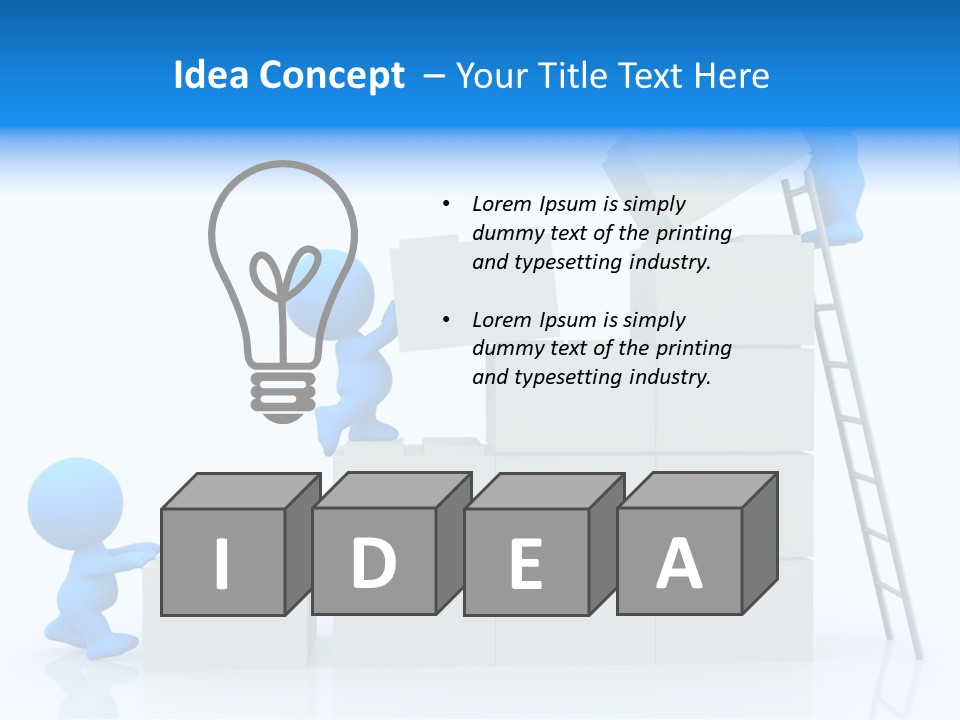Human Structure Characters PowerPoint Template
