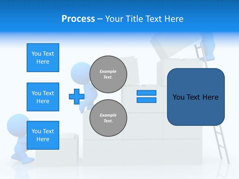 Human Structure Characters PowerPoint Template