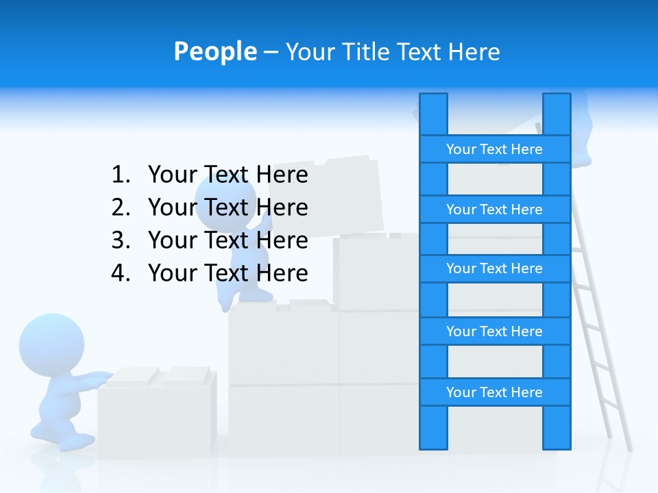 Human Structure Characters PowerPoint Template