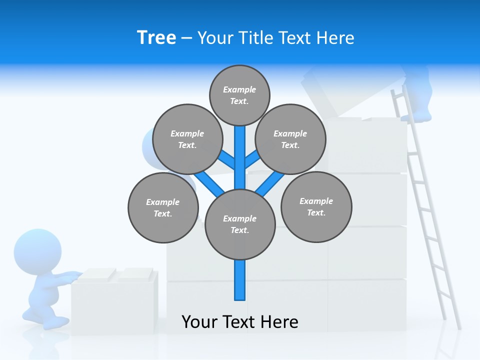 Human Structure Characters PowerPoint Template