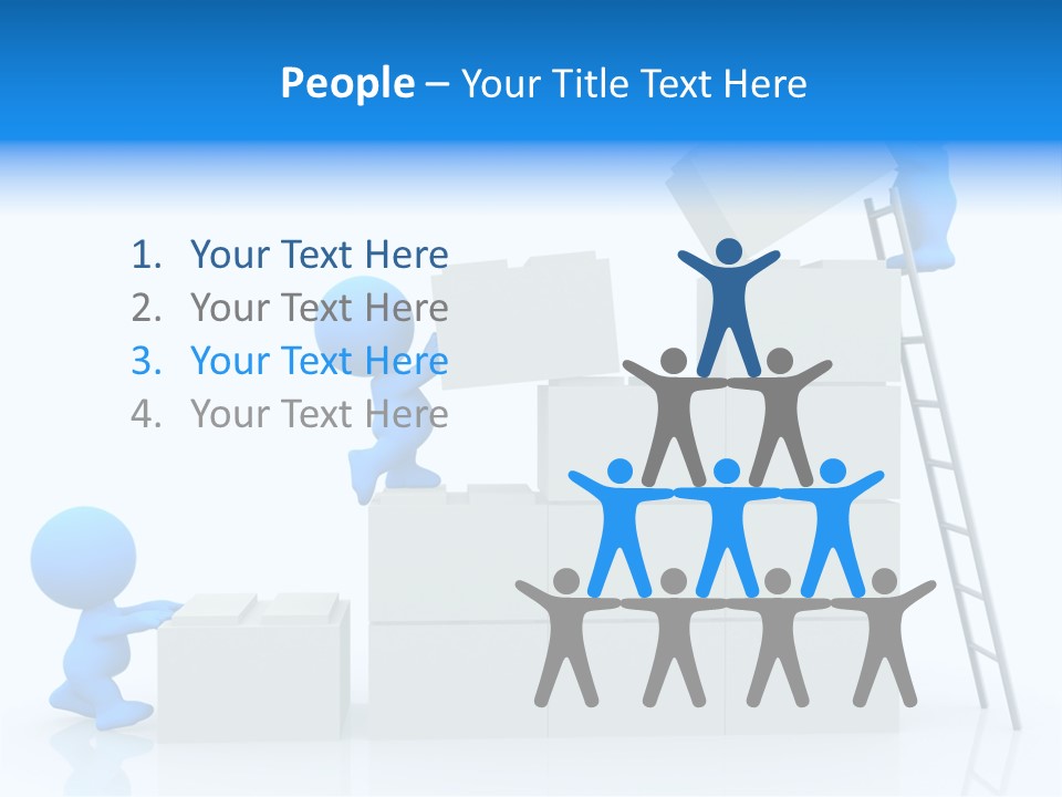 Human Structure Characters PowerPoint Template