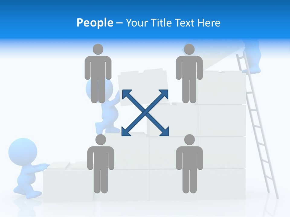 Human Structure Characters PowerPoint Template
