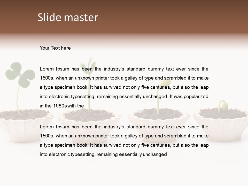 New Root Soil PowerPoint Template