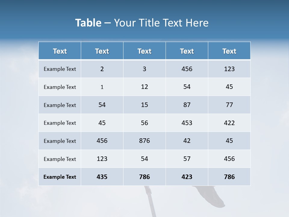 Decathlete High Jump Casual PowerPoint Template