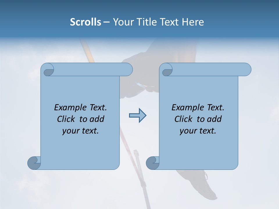 Decathlete High Jump Casual PowerPoint Template