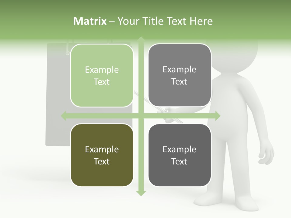 Bag Humorous Icon PowerPoint Template