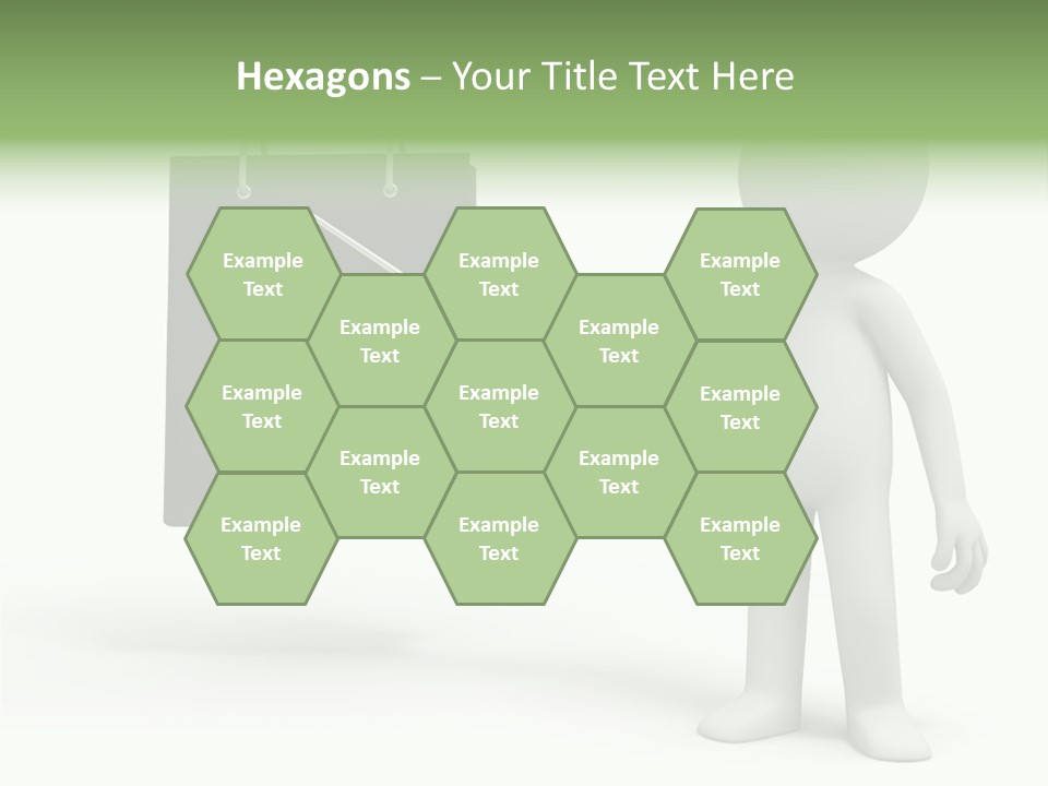 Bag Humorous Icon PowerPoint Template