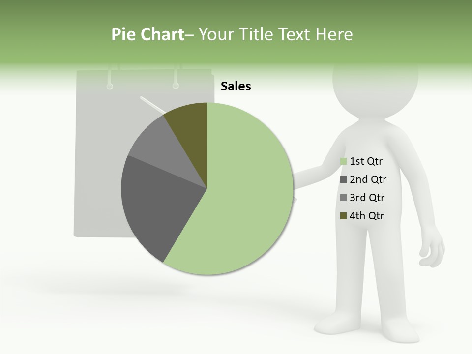 Bag Humorous Icon PowerPoint Template