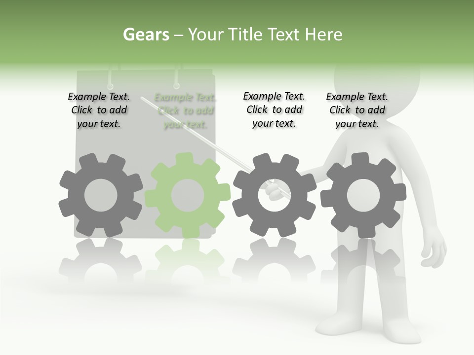 Bag Humorous Icon PowerPoint Template