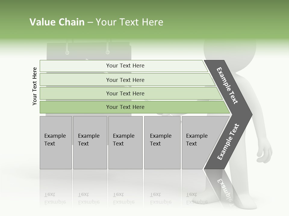 Bag Humorous Icon PowerPoint Template
