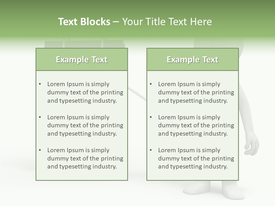 Bag Humorous Icon PowerPoint Template