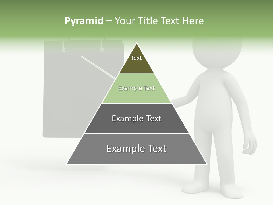 Bag Humorous Icon PowerPoint Template