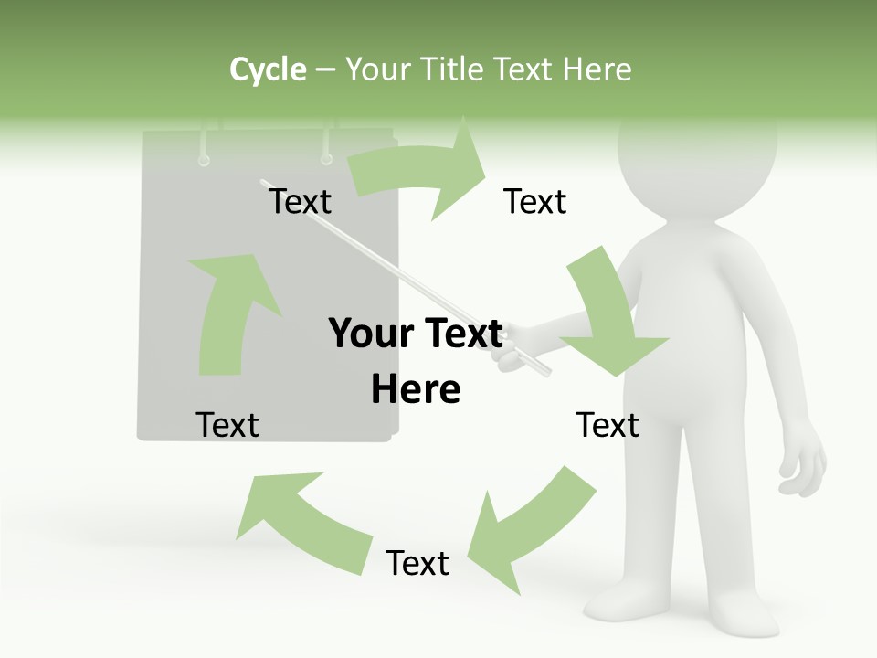 Bag Humorous Icon PowerPoint Template