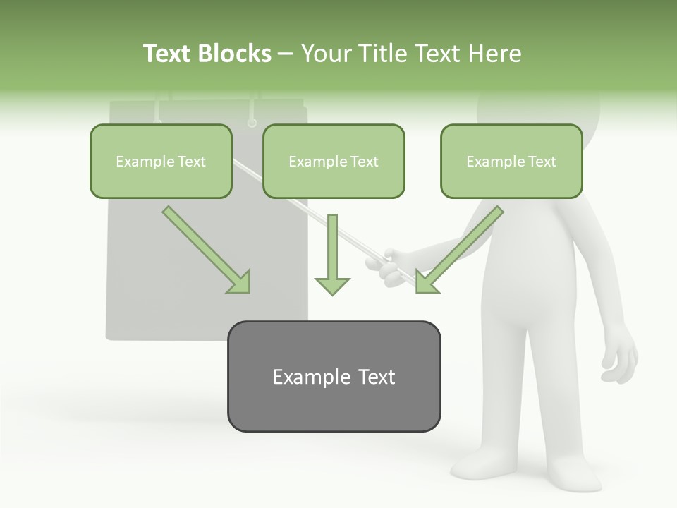 Bag Humorous Icon PowerPoint Template