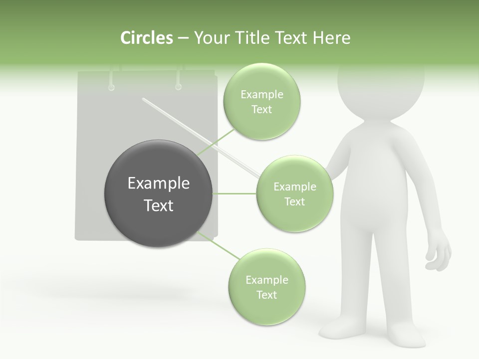 Bag Humorous Icon PowerPoint Template