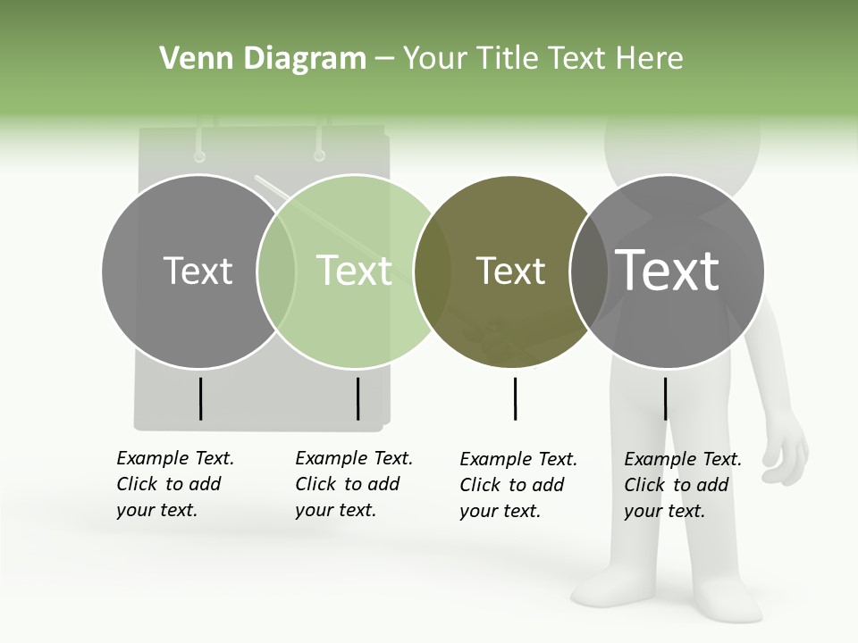 Bag Humorous Icon PowerPoint Template