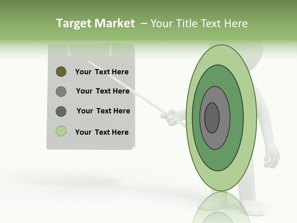 Bag Humorous Icon PowerPoint Template