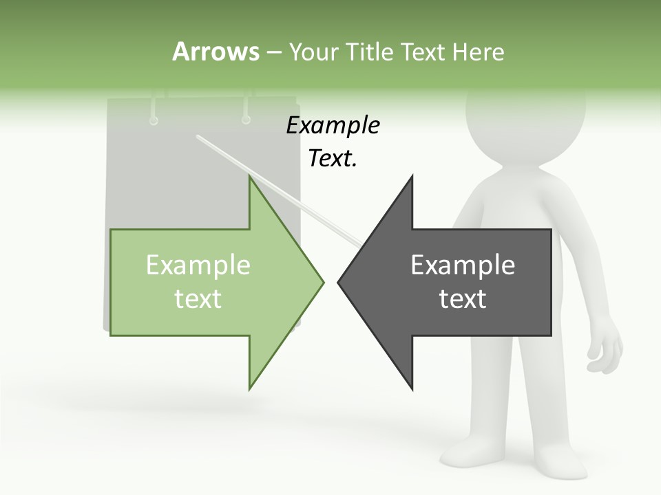 Bag Humorous Icon PowerPoint Template