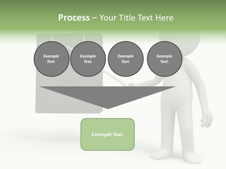 Bag Humorous Icon PowerPoint Template