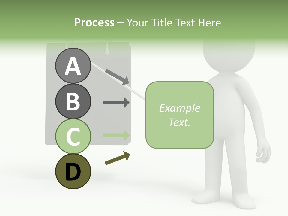 Bag Humorous Icon PowerPoint Template