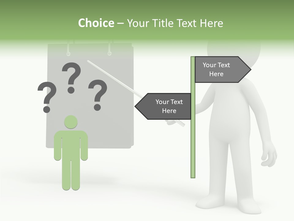 Bag Humorous Icon PowerPoint Template