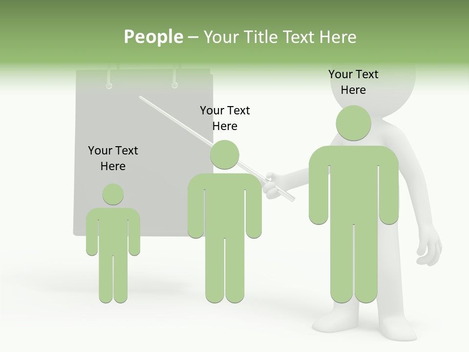 Bag Humorous Icon PowerPoint Template