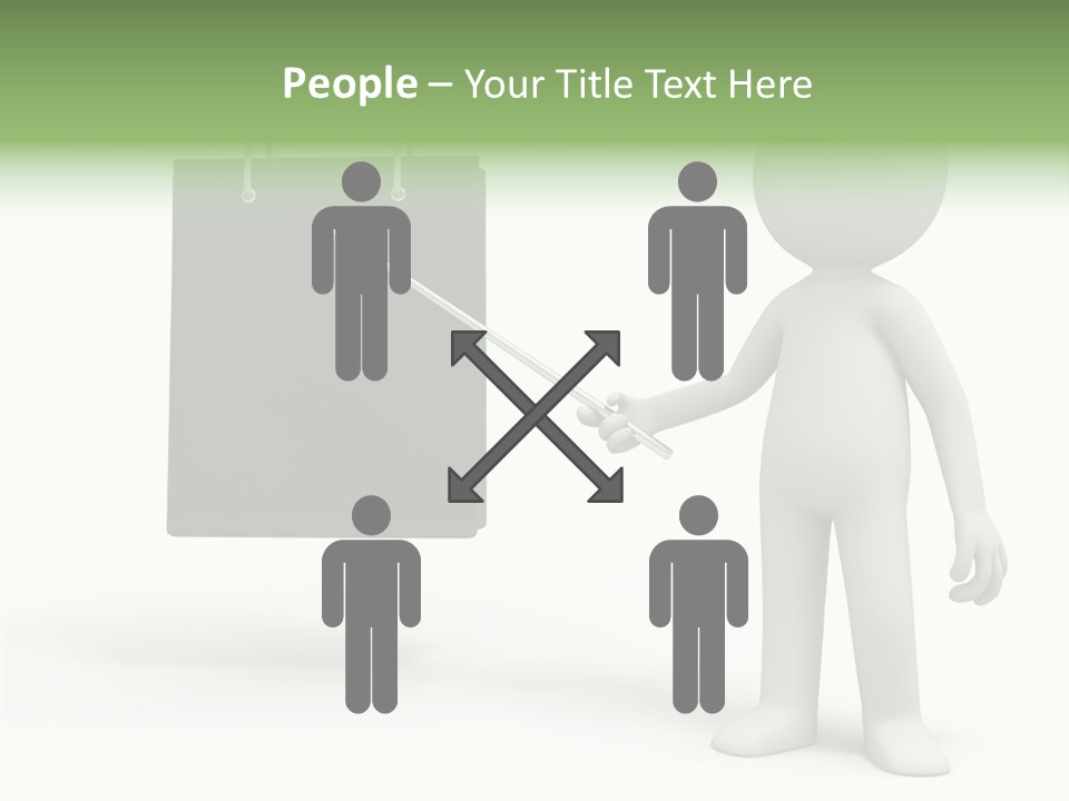 Bag Humorous Icon PowerPoint Template