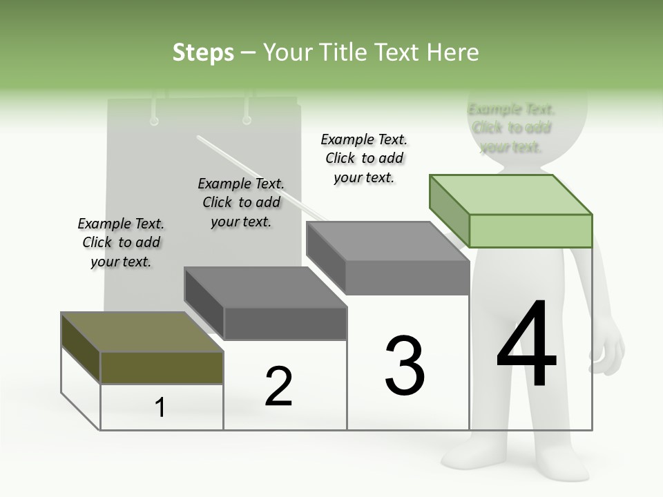 Bag Humorous Icon PowerPoint Template