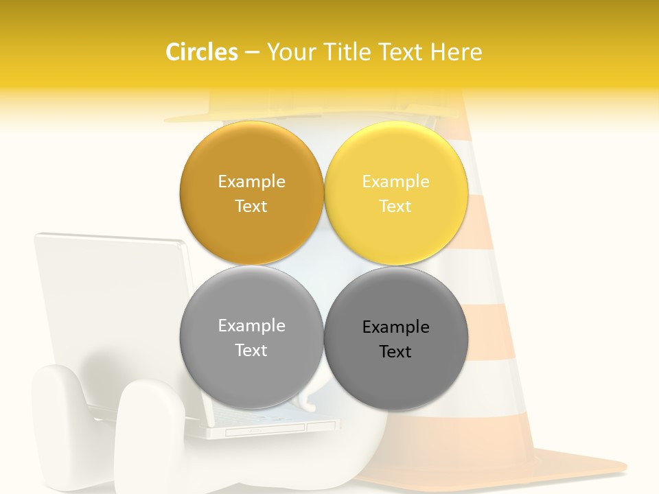 Sign Humor Technology PowerPoint Template