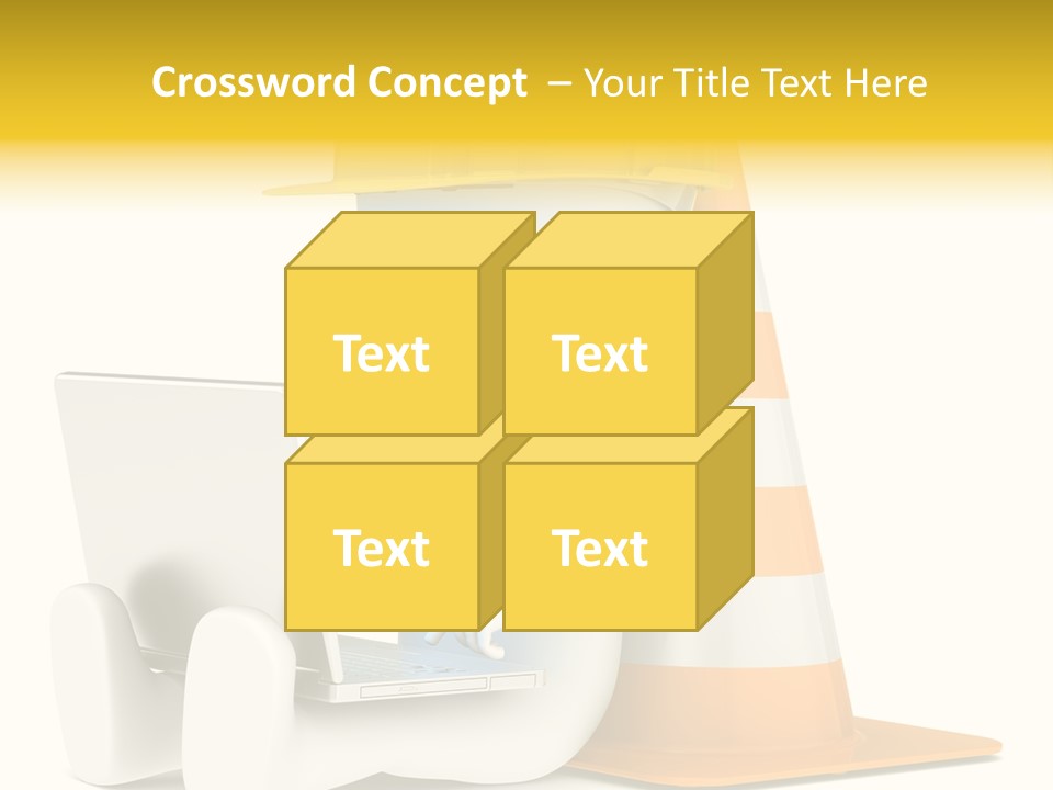 Sign Humor Technology PowerPoint Template
