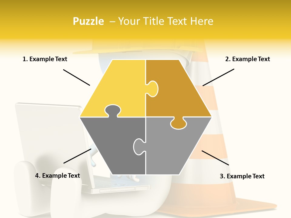 Sign Humor Technology PowerPoint Template