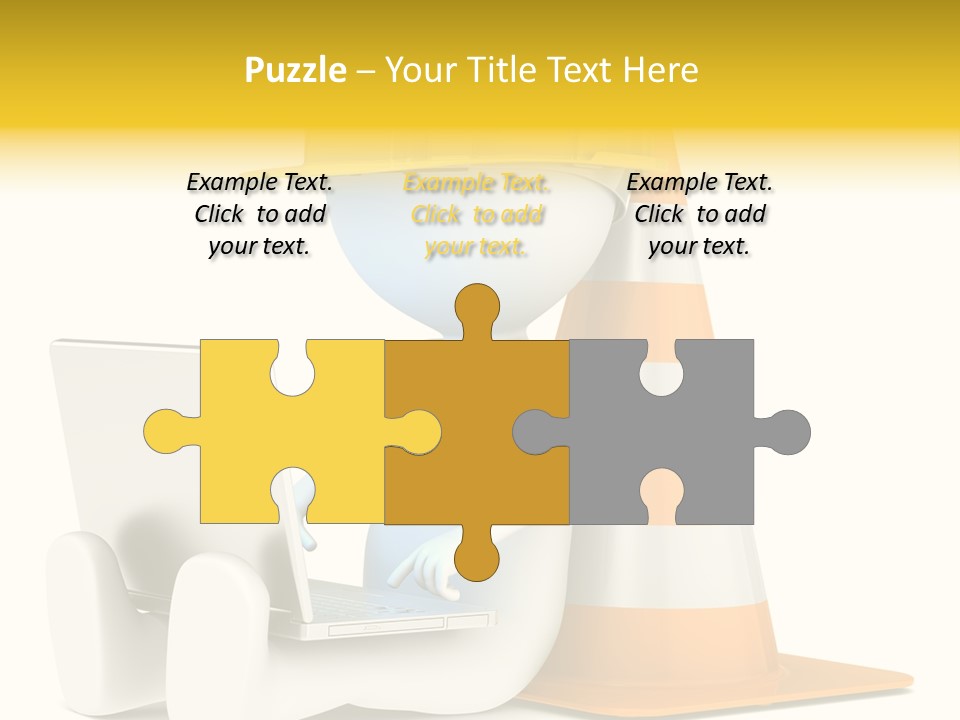 Sign Humor Technology PowerPoint Template